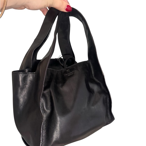 VERY RARE Y2K Lambskin leather Kate Spade small tote bag - Picture 2 of 15